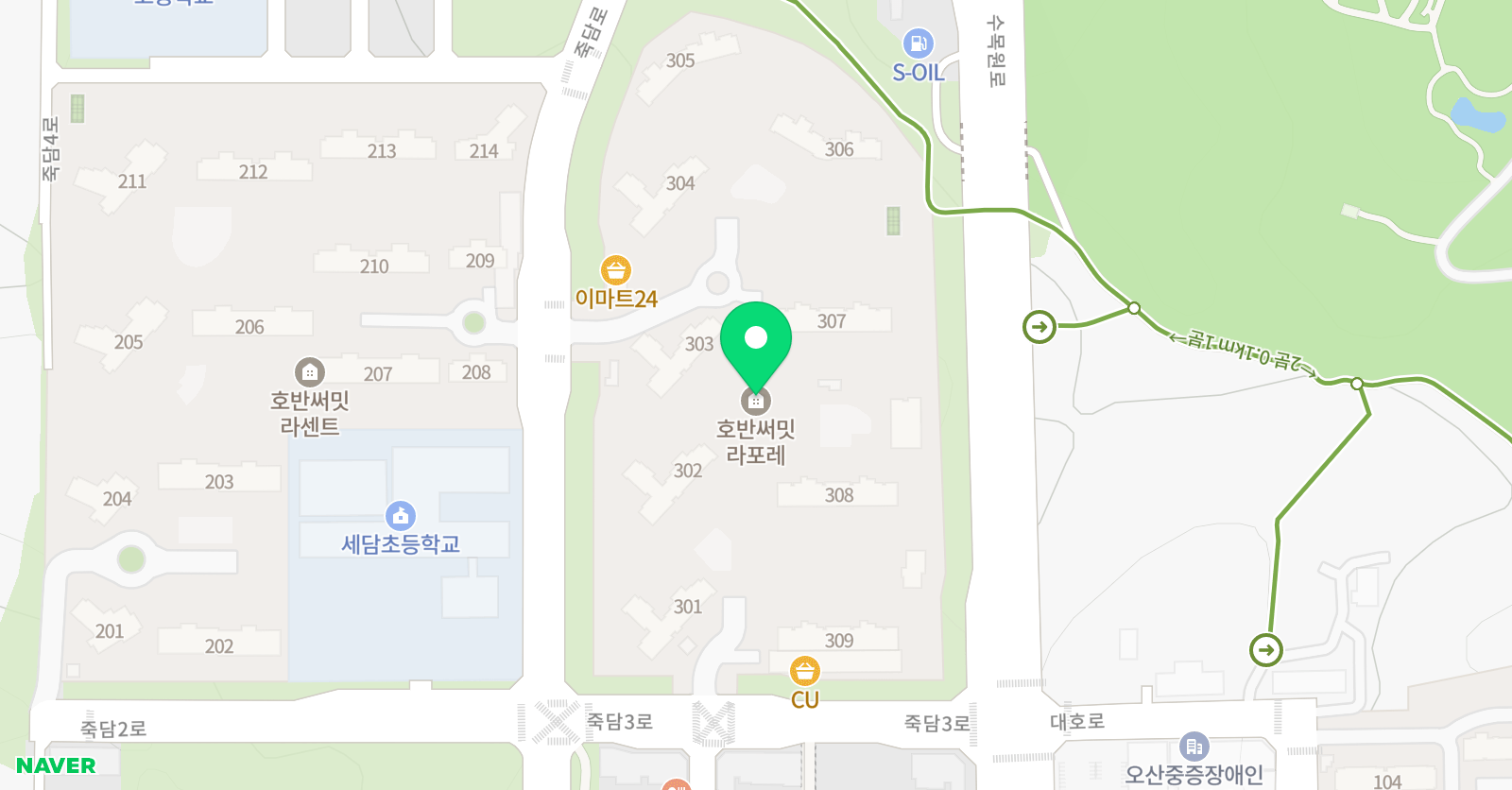 세담 음악학원 위치