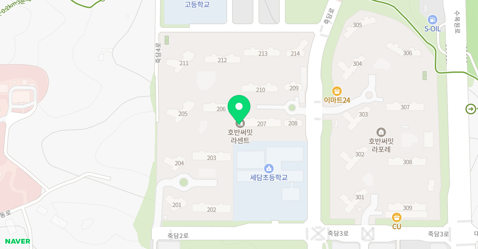 미래엔영어 라센트교실 위치