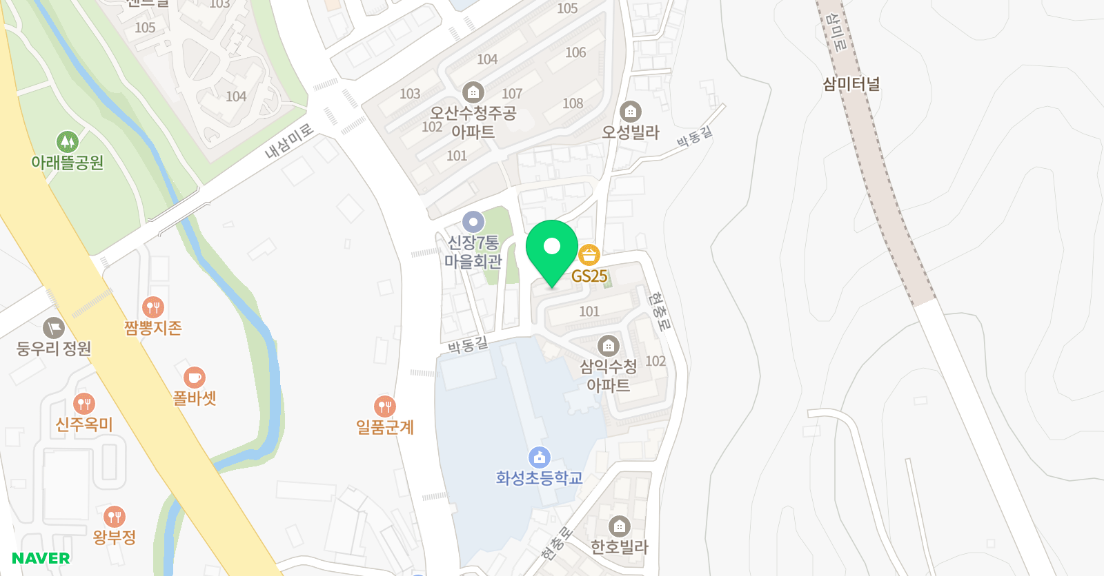 어린음악대 엘리엘원 위치