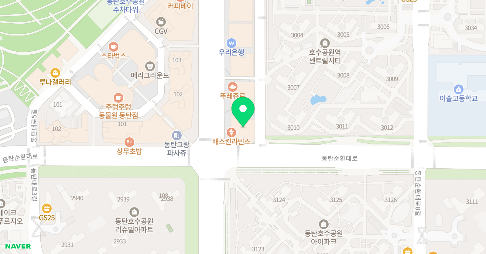 마음팔레트아트스튜디오 미술학원 위치