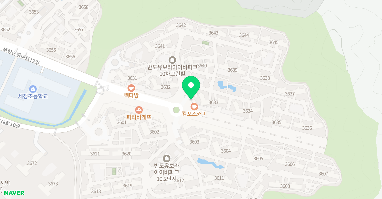 슈페리어 수학 위치