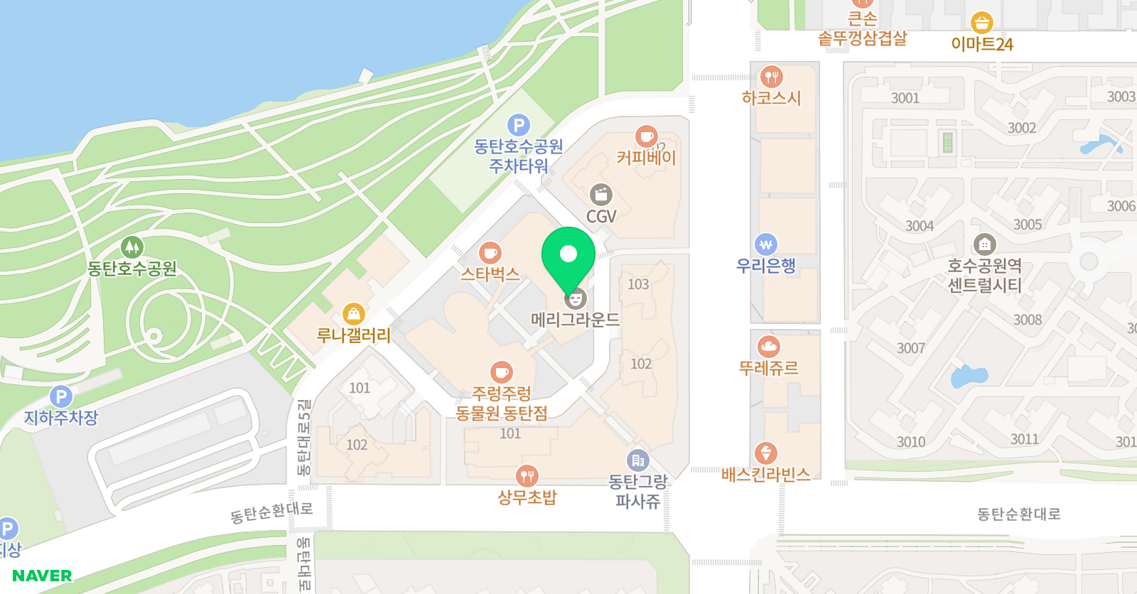 미술홍익다빈치 위치
