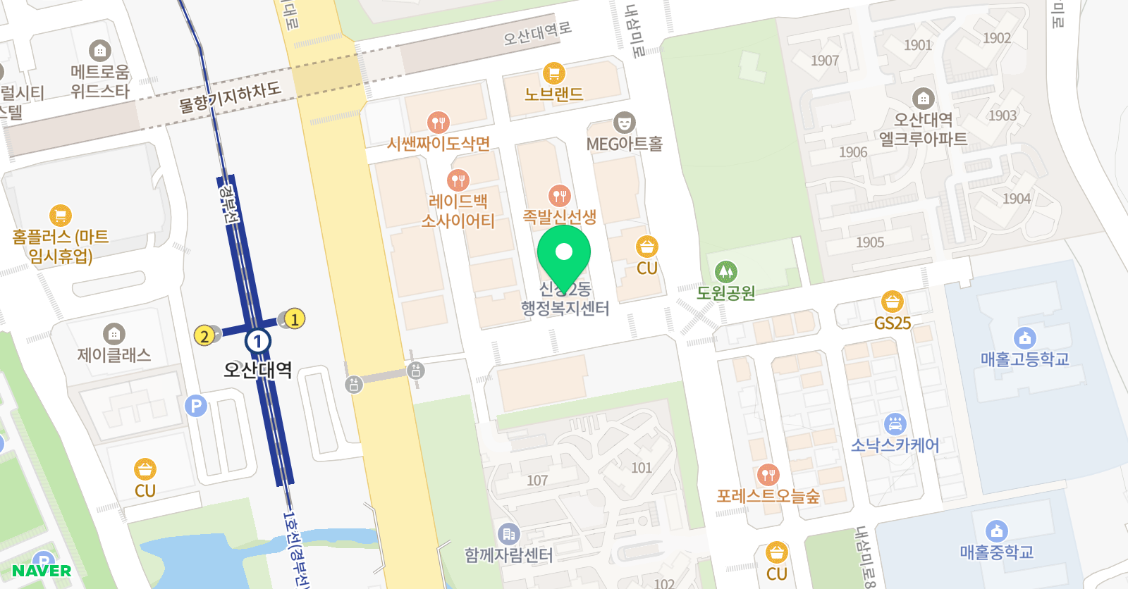 바로크 음악학원 위치
