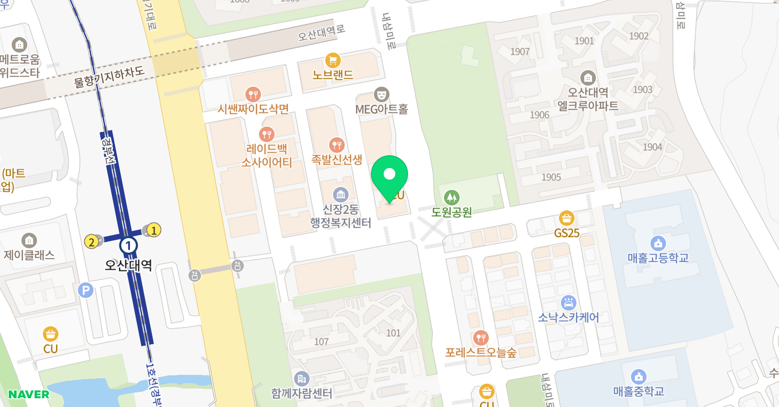 몬스터매스 세미수학 위치