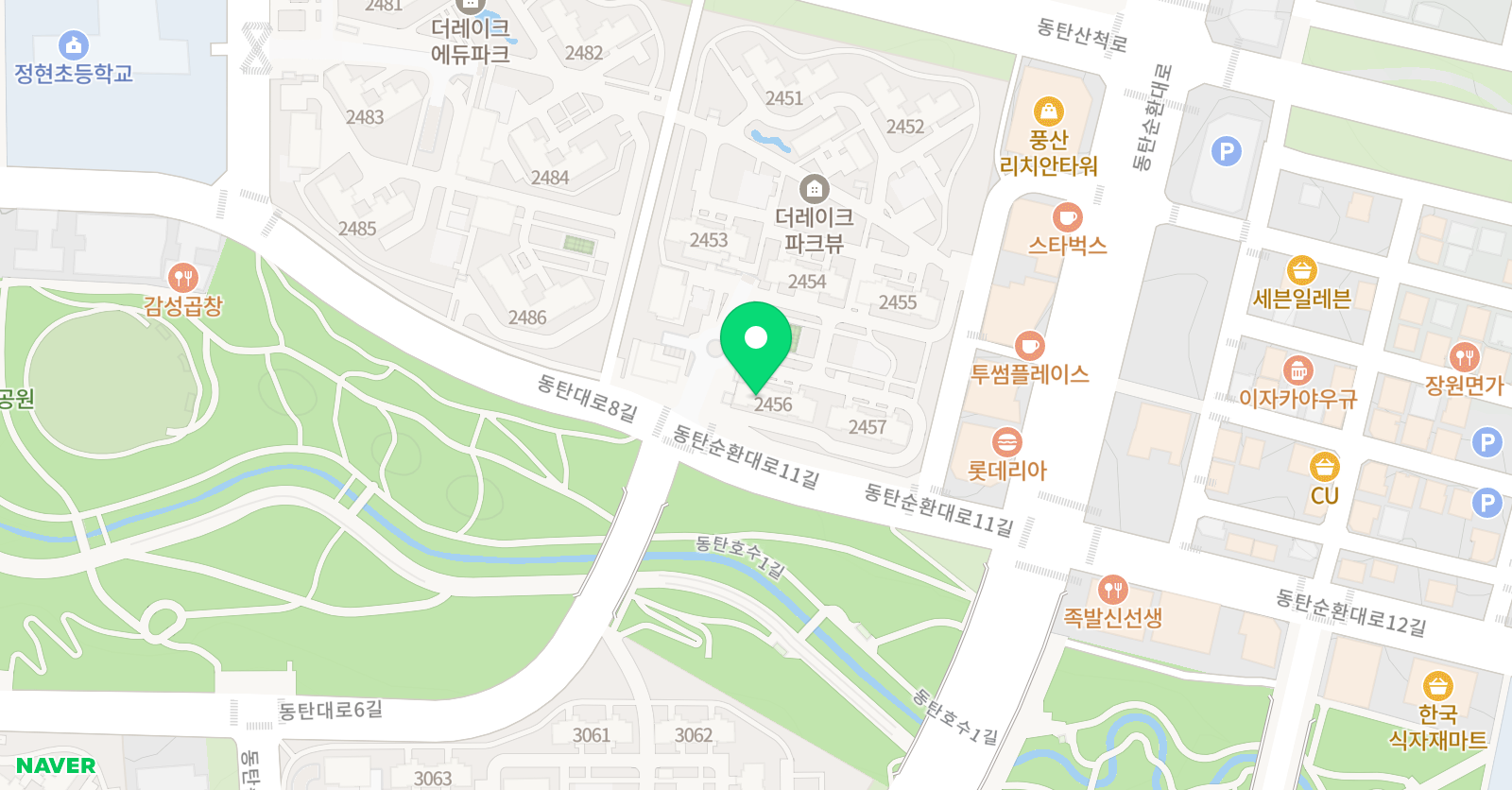 서희라 수학교실 위치