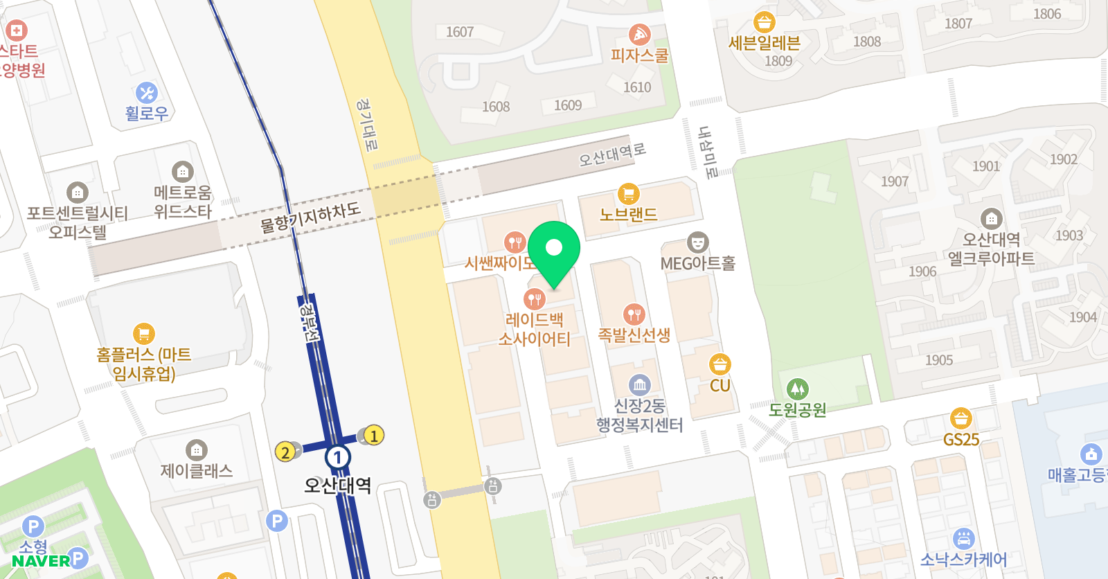 JMC 줄넘기 세교점 위치