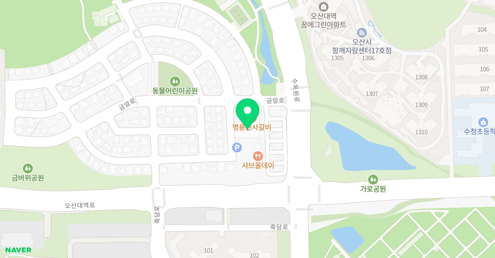 러스 미술 위치