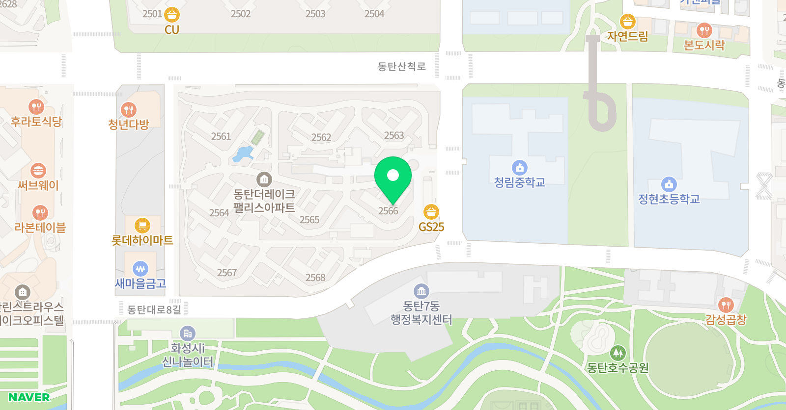 재능스스로교실 오산산척부영3차점 위치