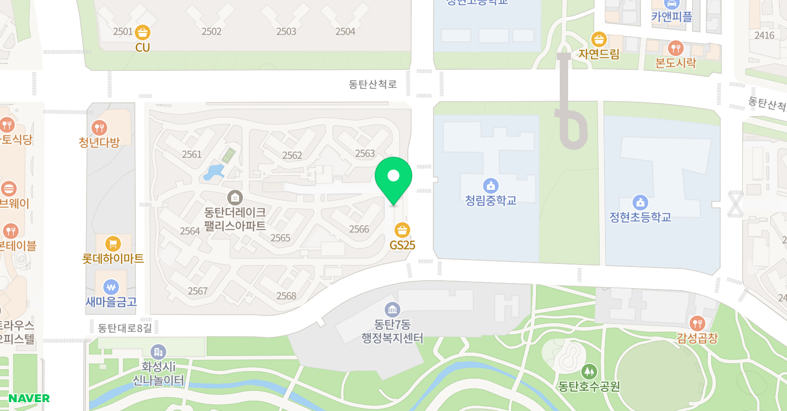 솔솔 음악학원 위치