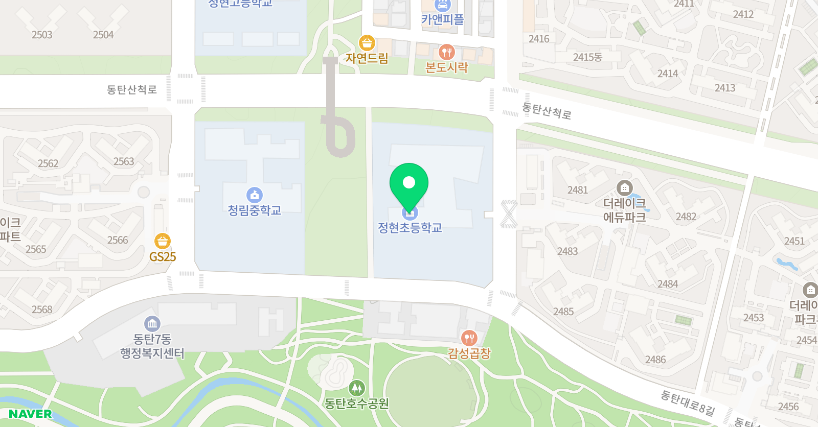 그림뜰 미술 위치