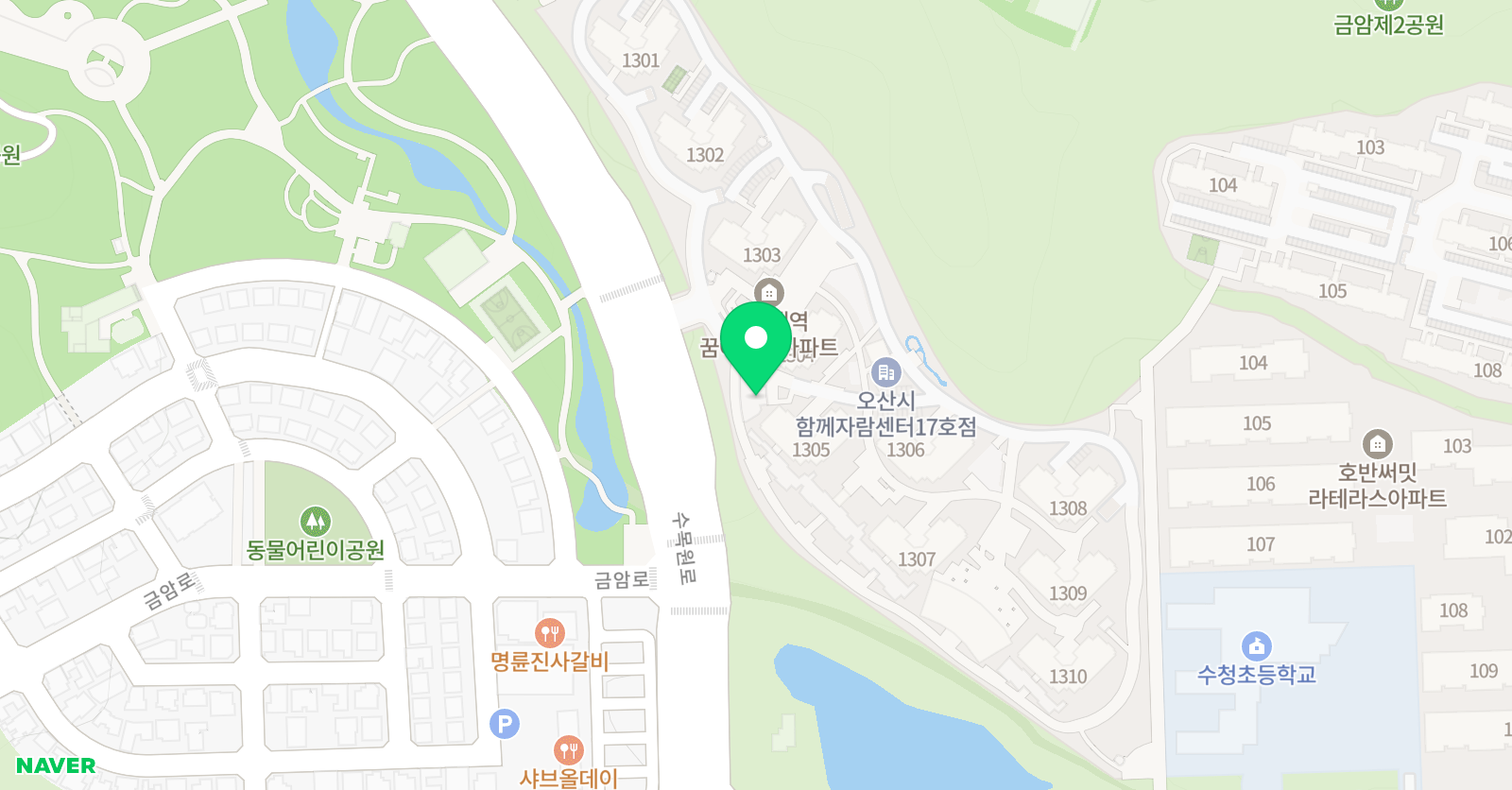 L뮤직 아카데미 음악학원 위치