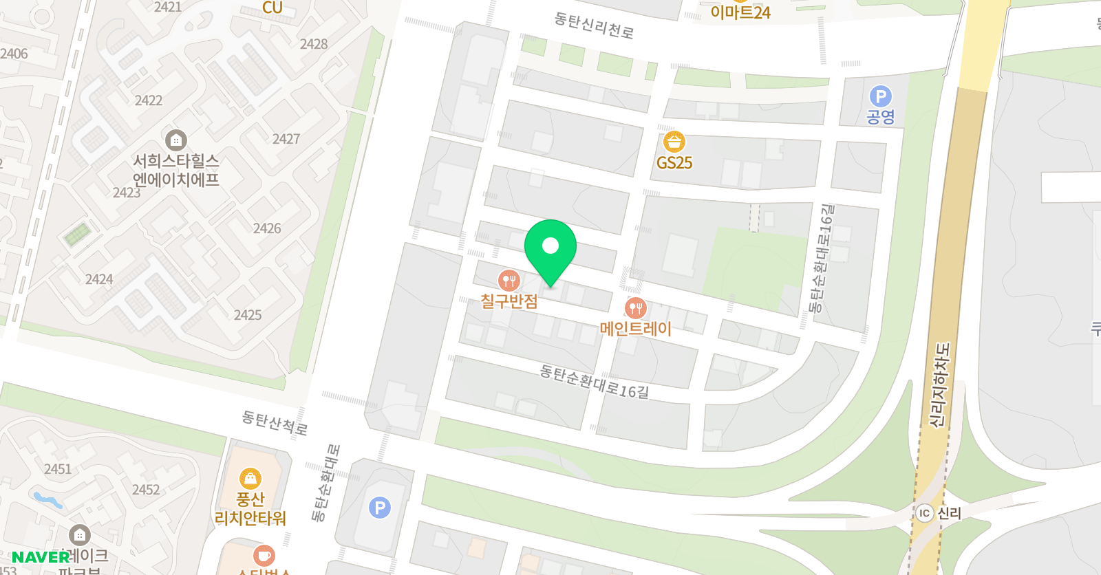 발레앤이모션학원 위치