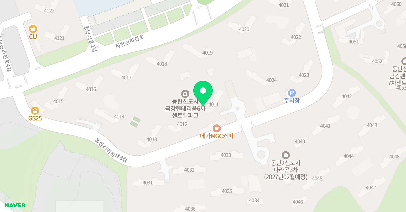 스마트해법 영어 금강6차교실 위치