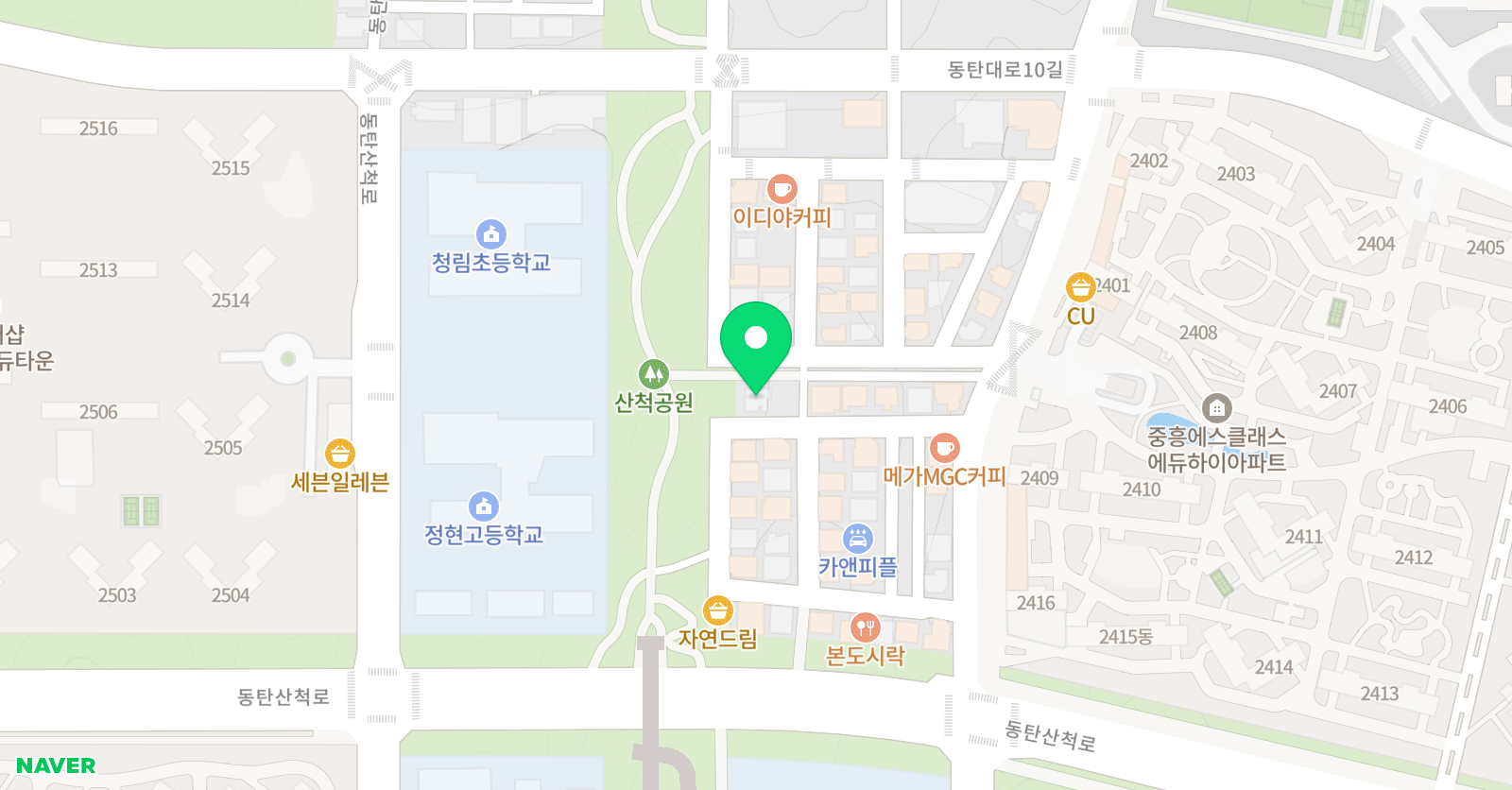 라움 음악학원 위치