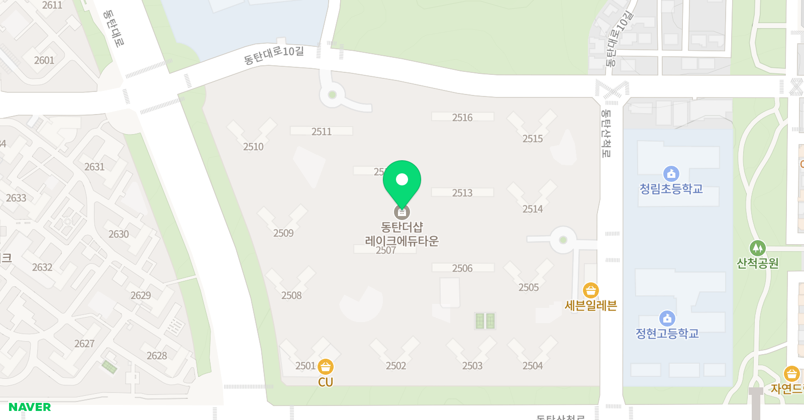 해법 독서논술학원 포스코에듀타운 교실 위치