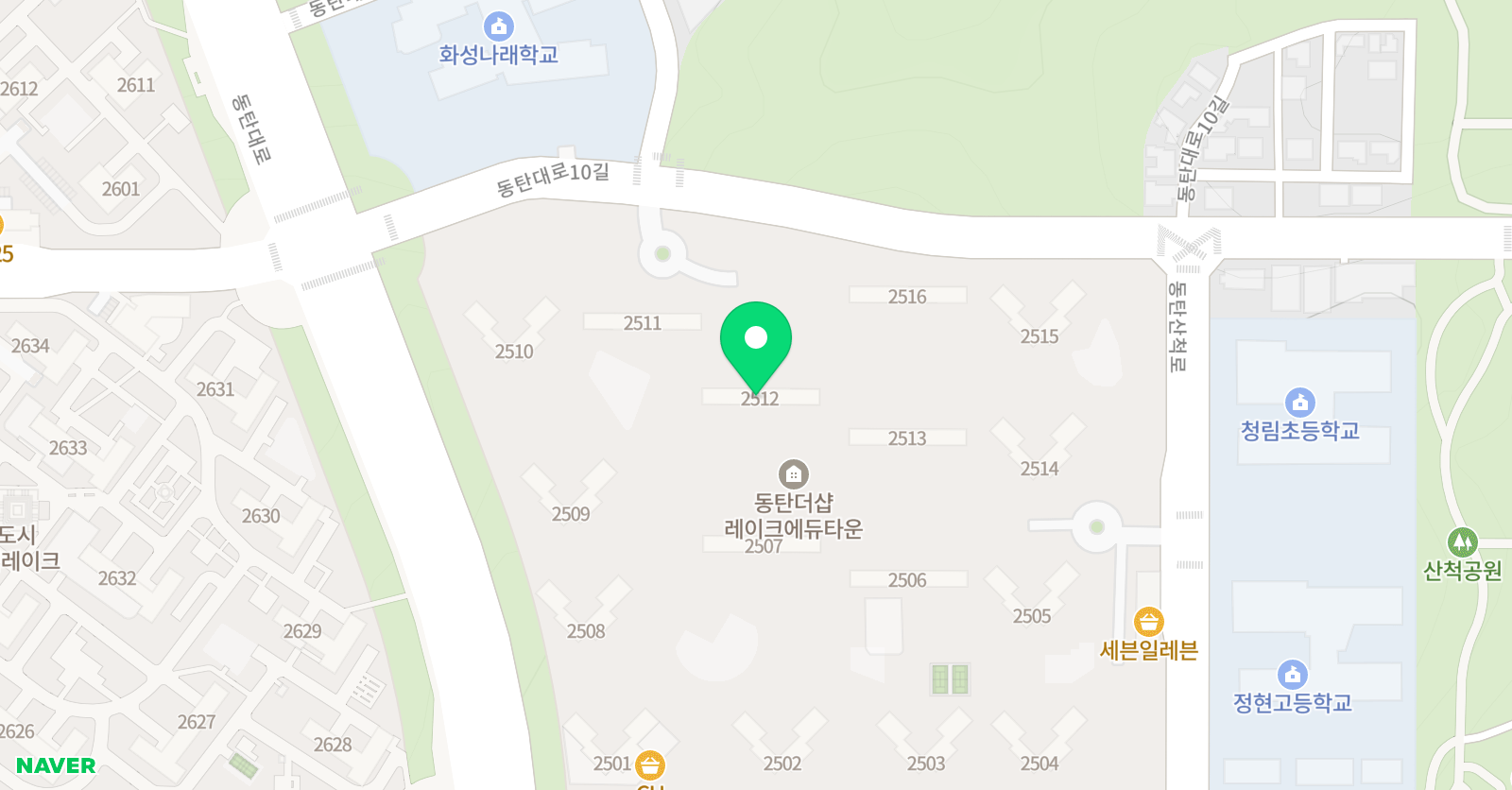 빨간펜 수학의달인 동탄2포스코3차점 위치