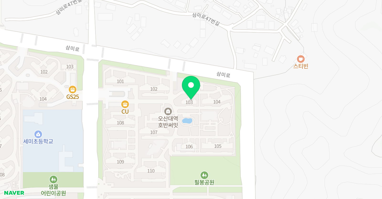 호반위너스 공부방 위치