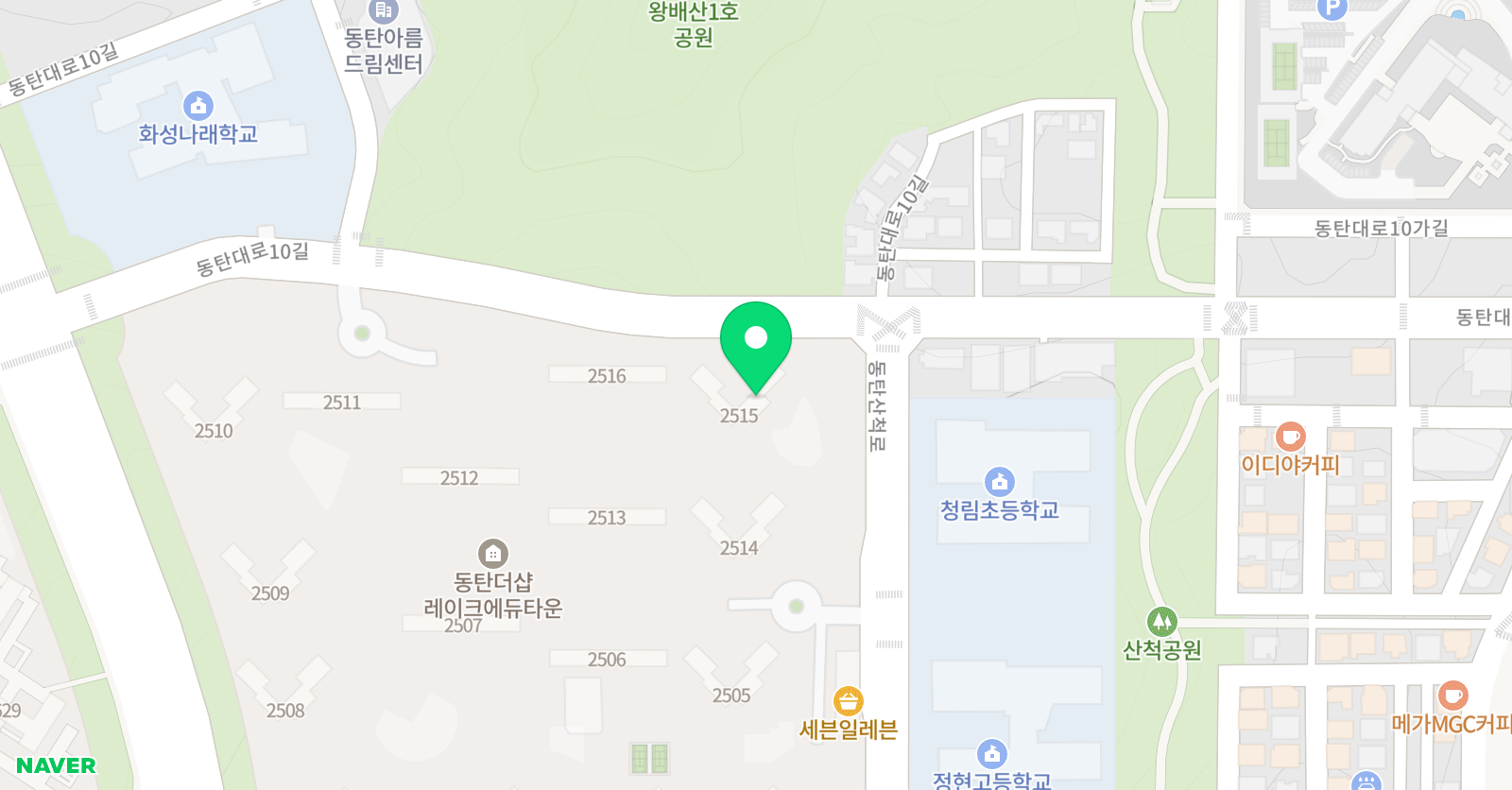 기탄 사고력교실 더샵청림점 위치