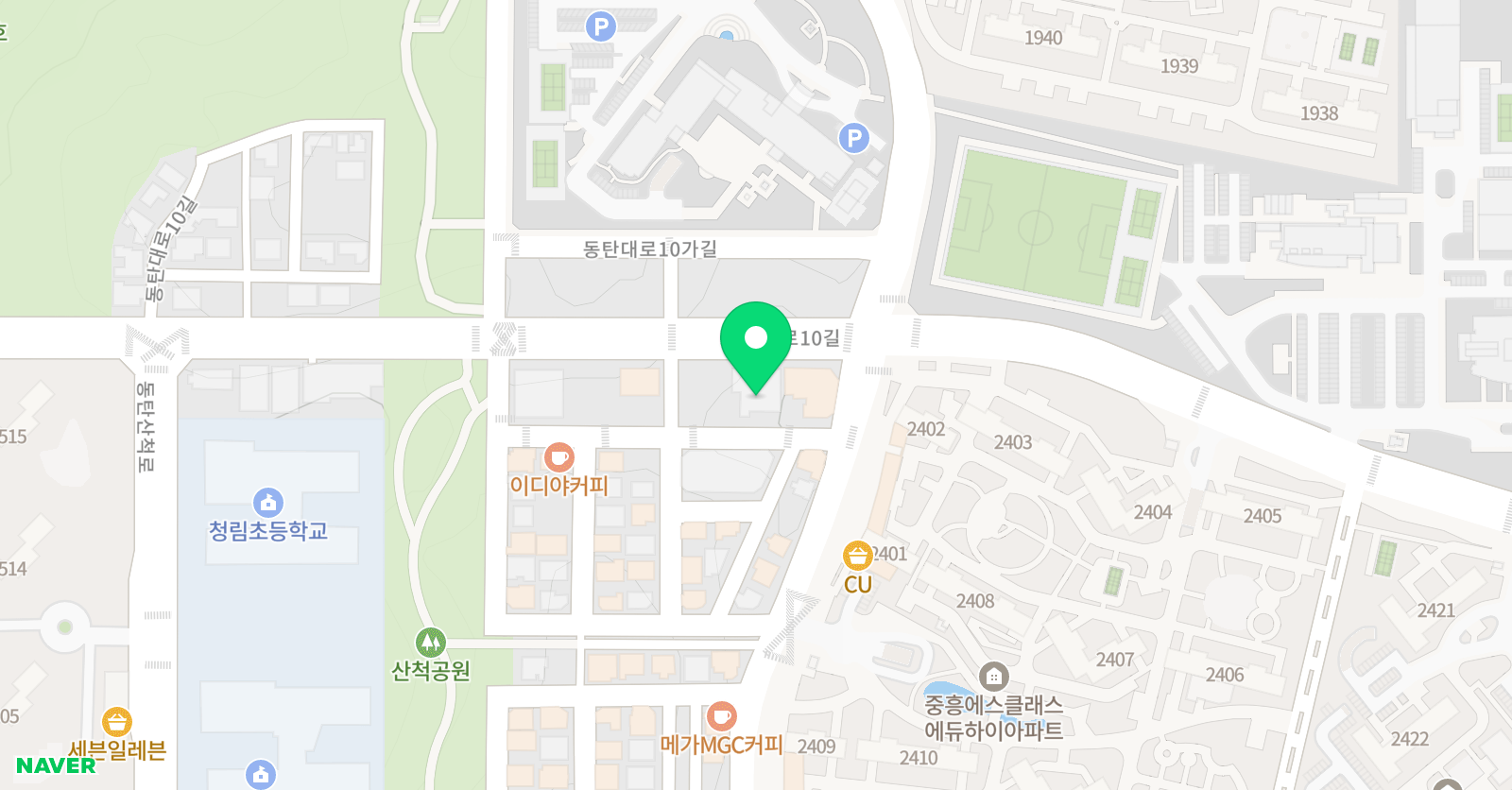 태미 영어학원 위치