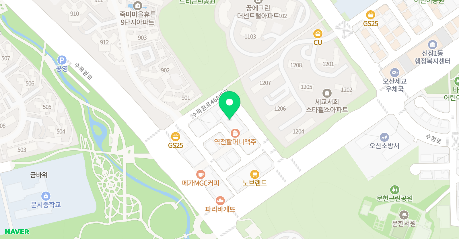 이루다 태권도 줄넘기 위치