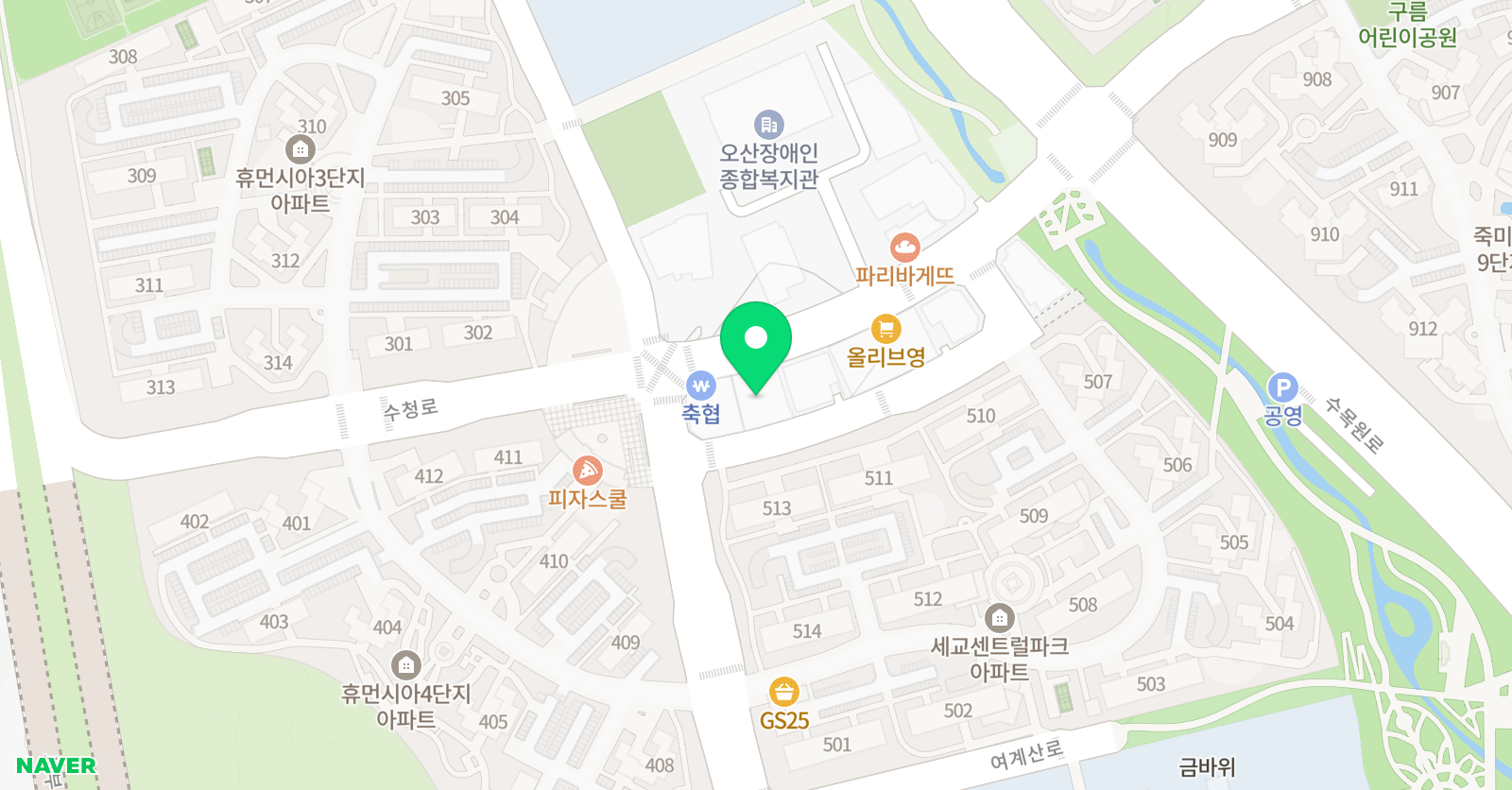 온실 용음악학원 위치