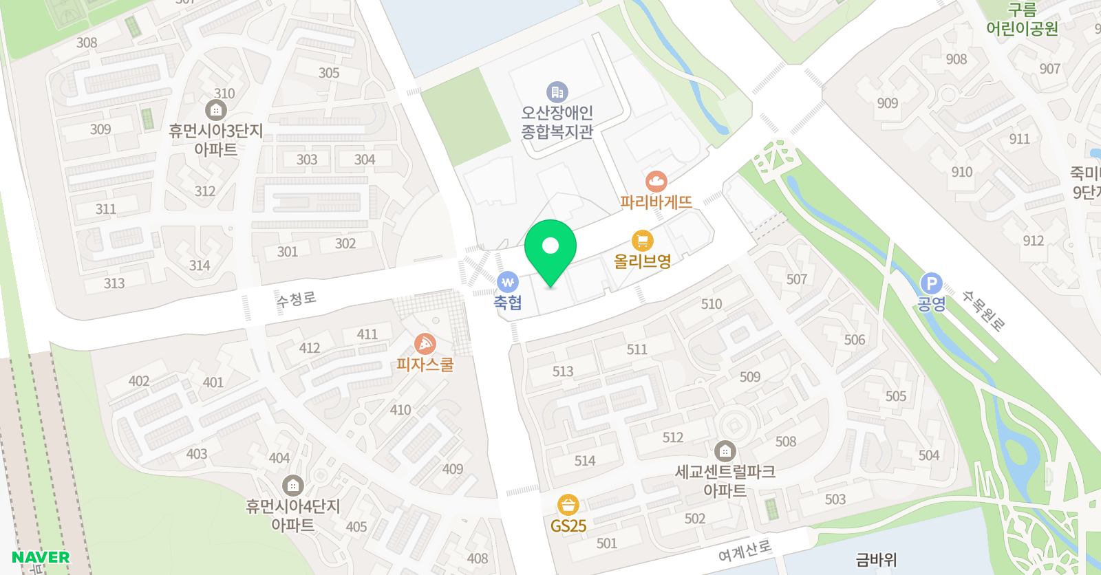 ESD 복싱짐 위치