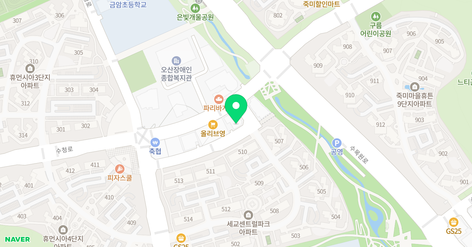 J&J 어학원 위치