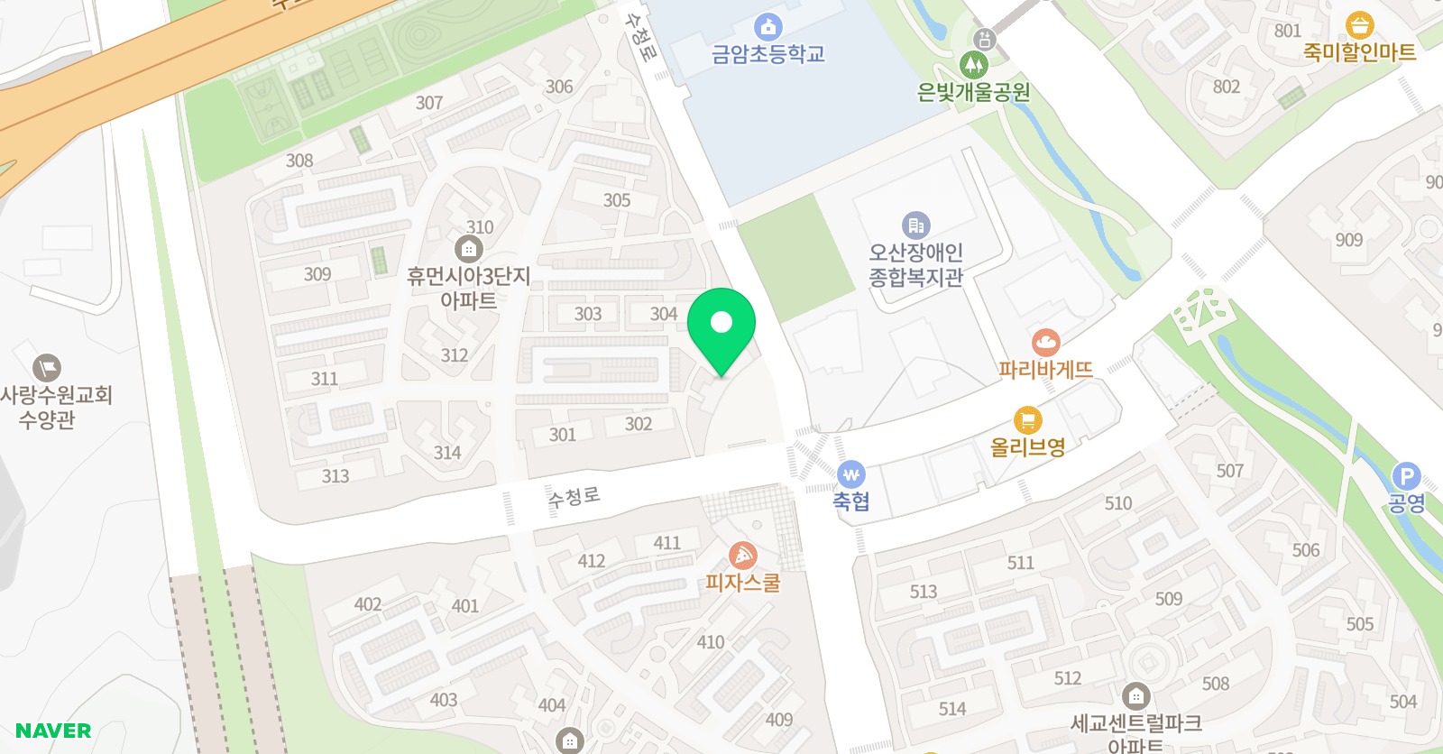 샤인 피아노음악학원 위치