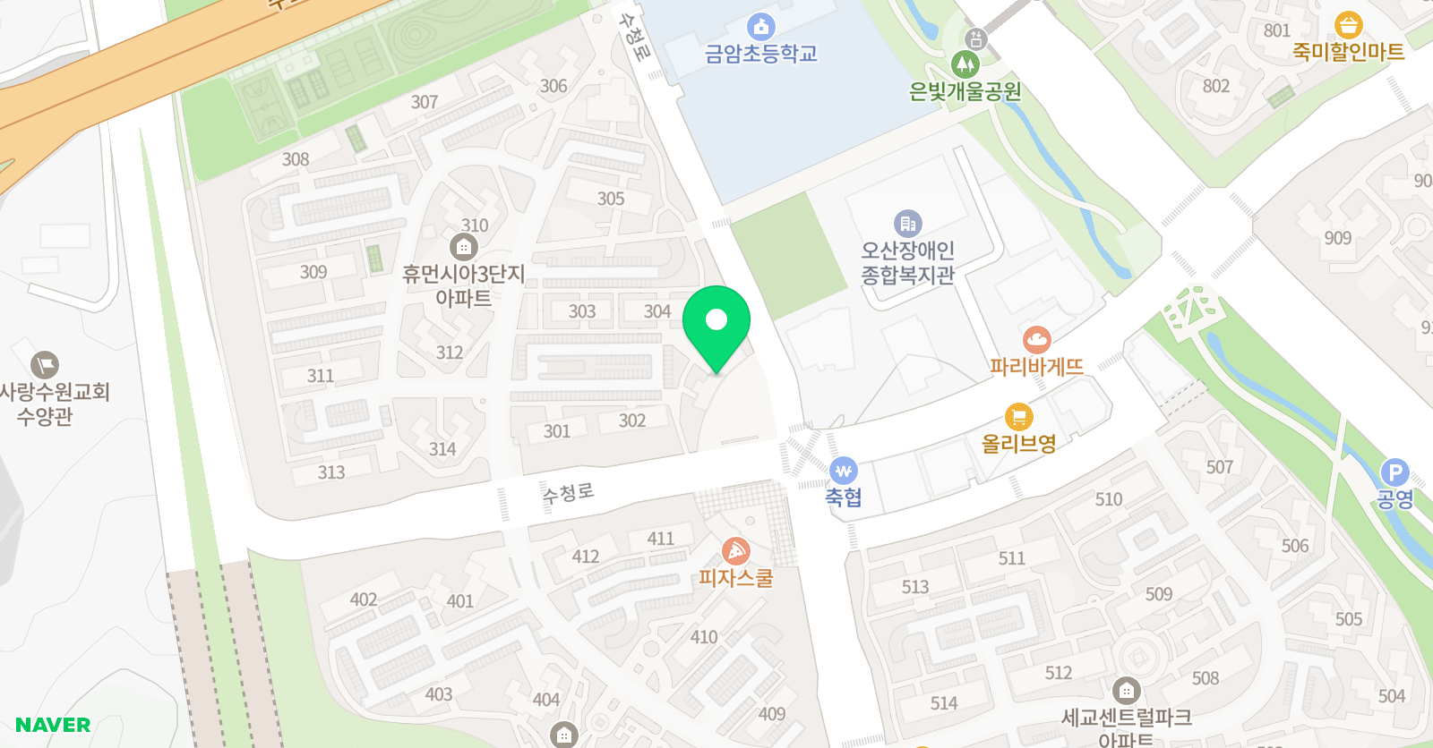 연 피아노음악학원 위치
