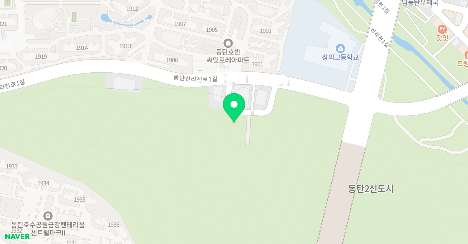 ABC 영어축구클럽 동탄점 위치
