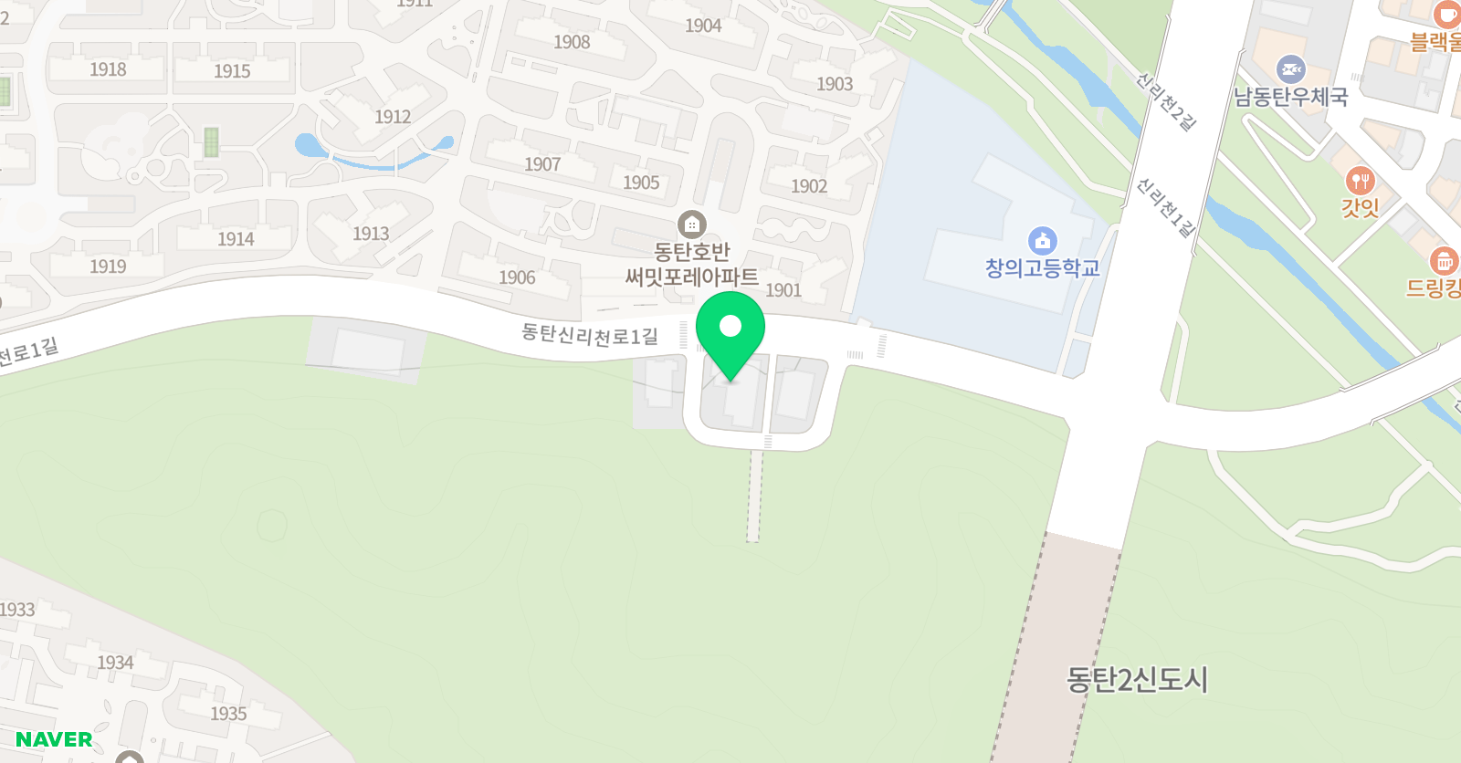 STOB스탑 학원 위치