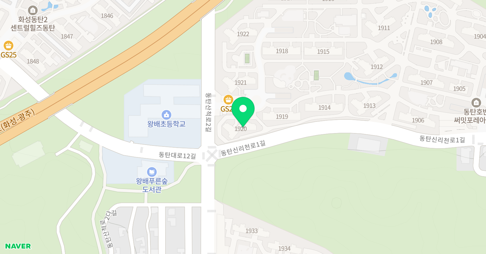 나음 수학 위치