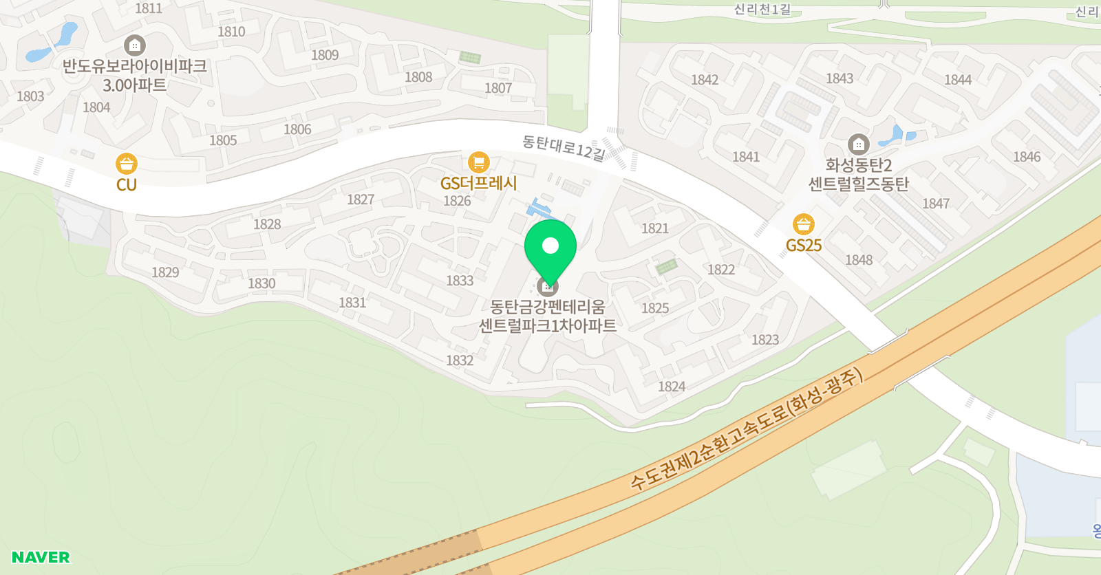 한우리 독서토론논술 동탄금강1차홈클럽 위치
