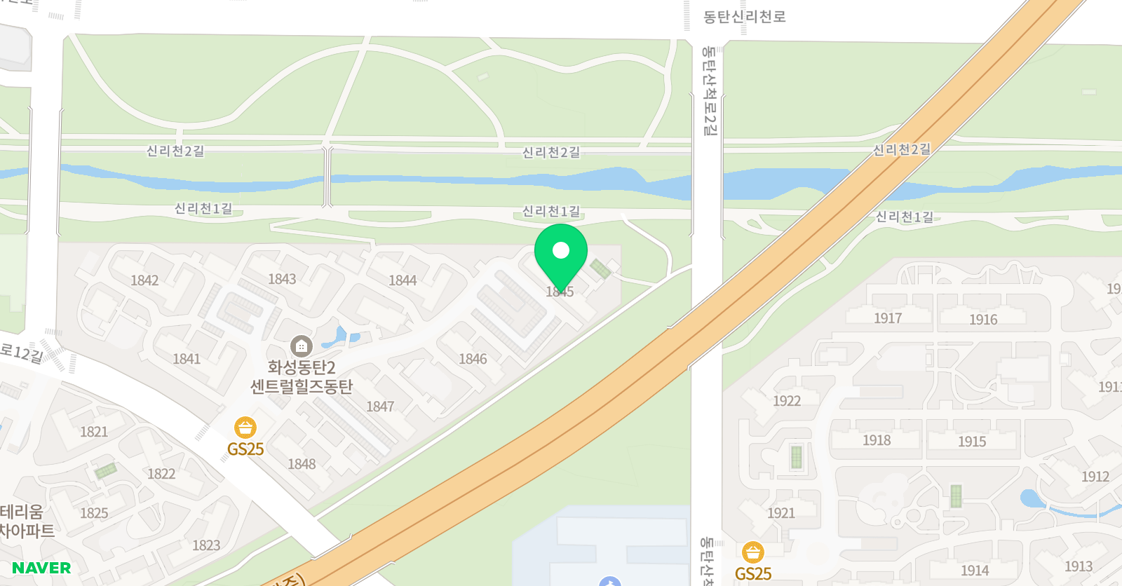 셀파 우등생교실 동2센트럴힐즈 위치