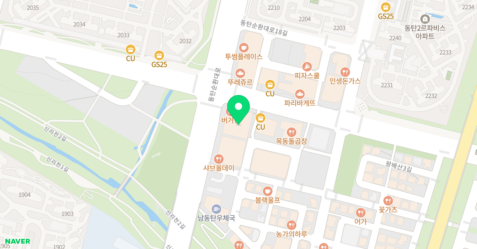 랩미술학원 동탄캠퍼스 위치