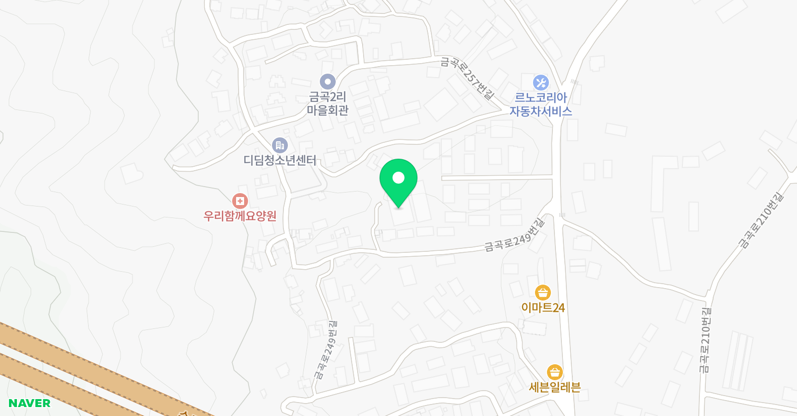KBC KOREA 농구교실 동탄점 1관 위치