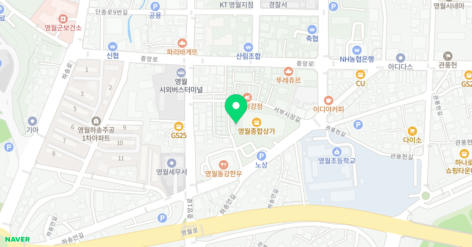 효당 서예실 위치