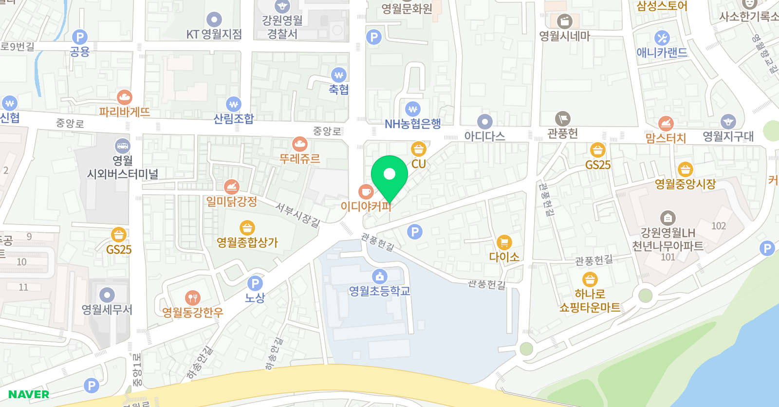 플레이팩토 영월교습소 위치