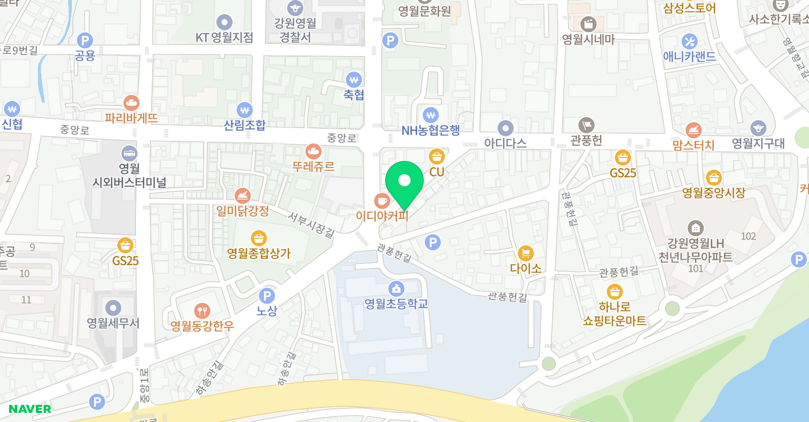 뮤즈 피아노 위치