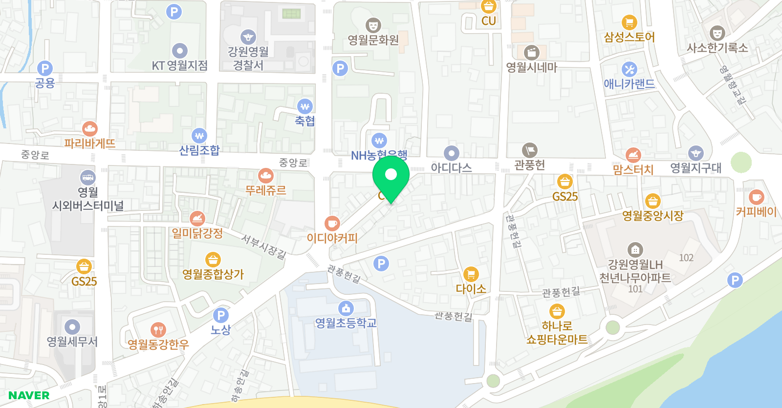 탑 영어 위치