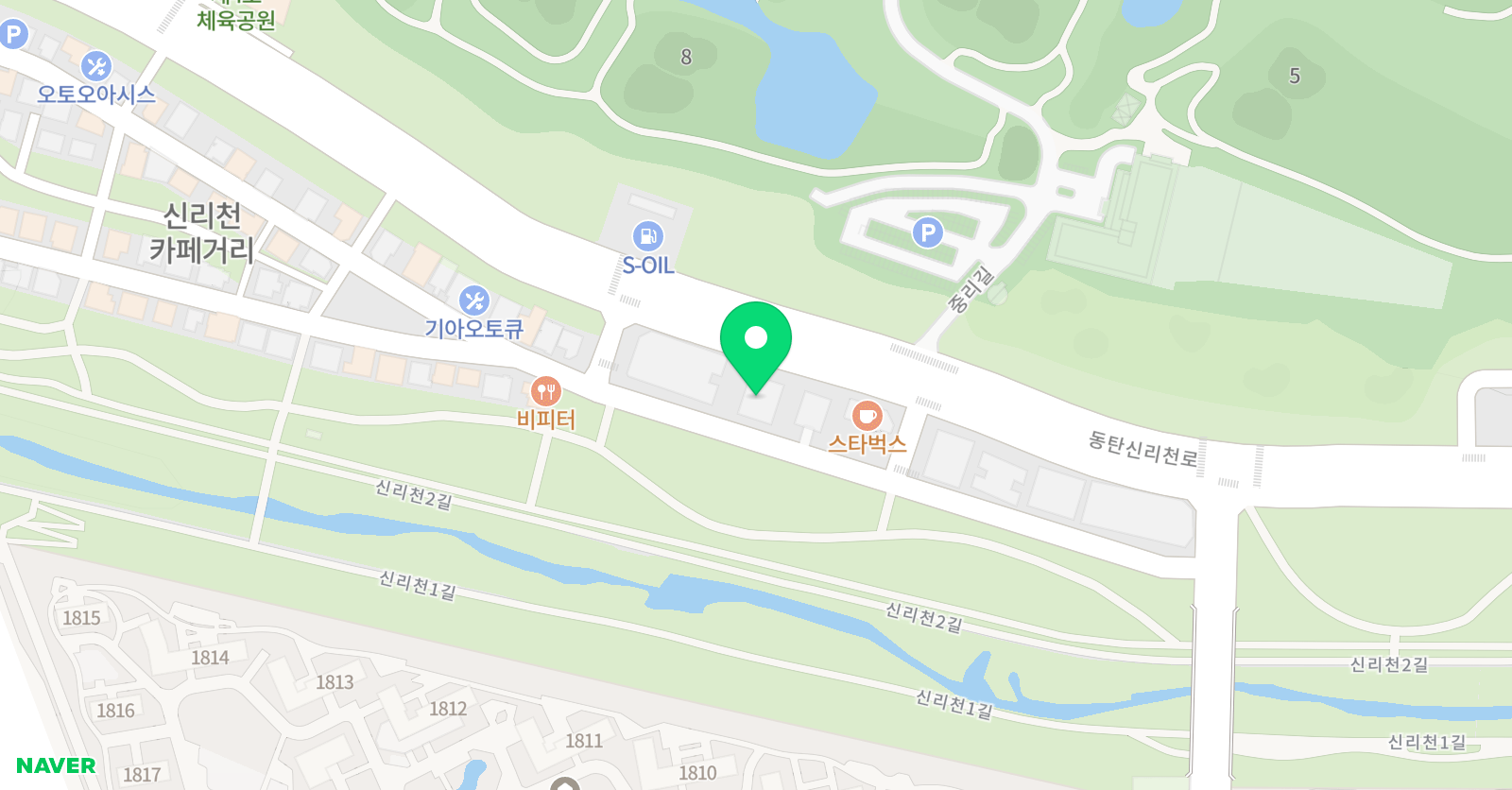 분트쿤스트슐레 미술학원 제2동탄점 위치