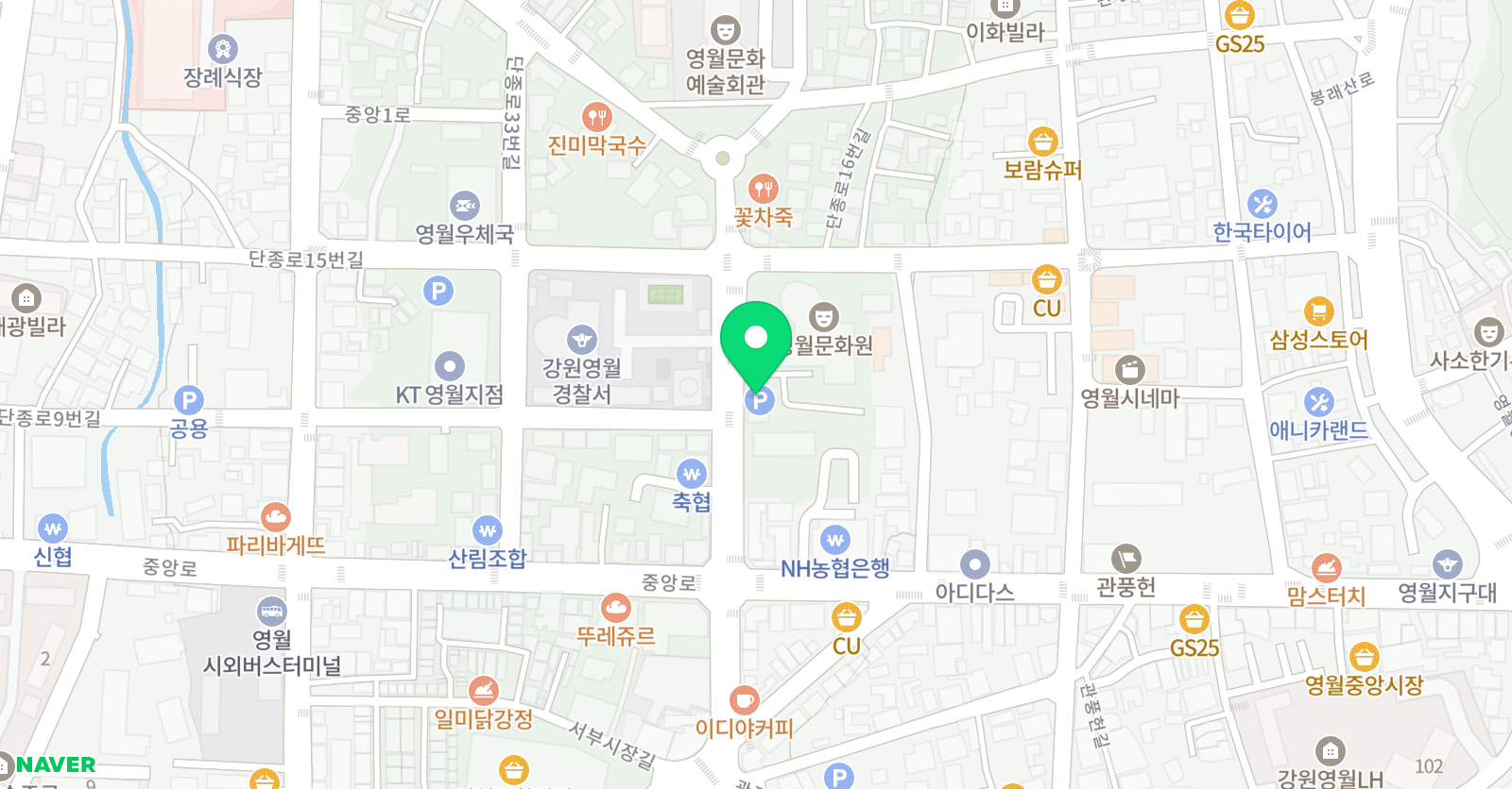 펀&FUN 수학학원 위치