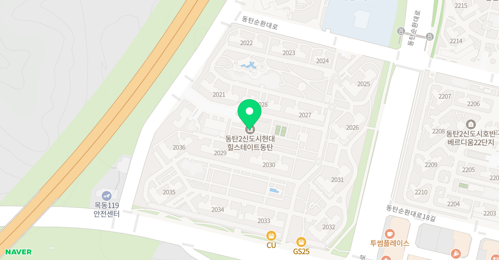기탄 사고력교실 동탄2힐스테이트한율초점 위치