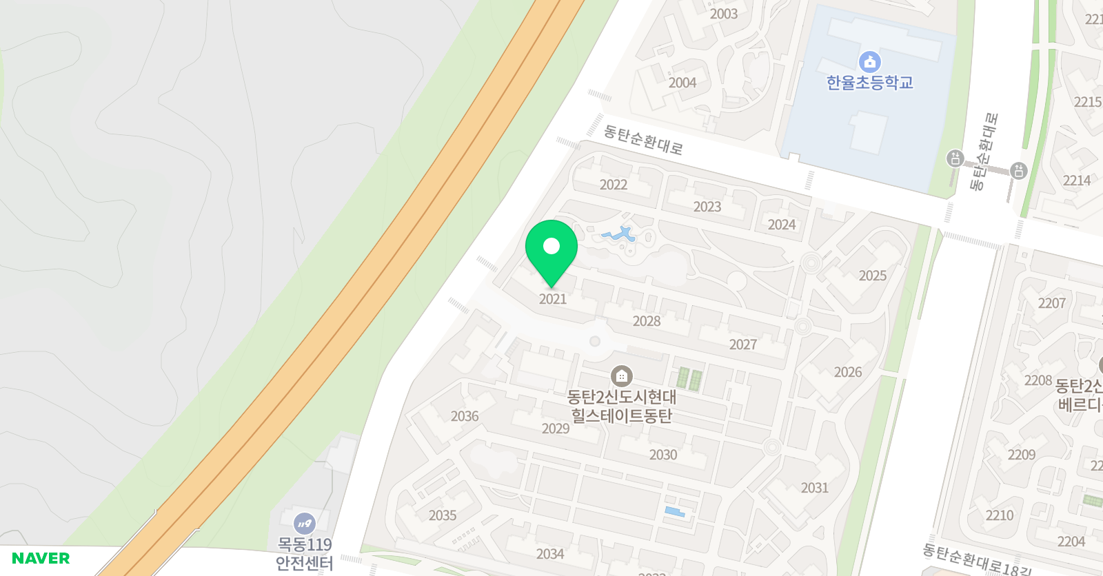 책읽는루브르아뜰리에 동탄힐스테이트센터 위치