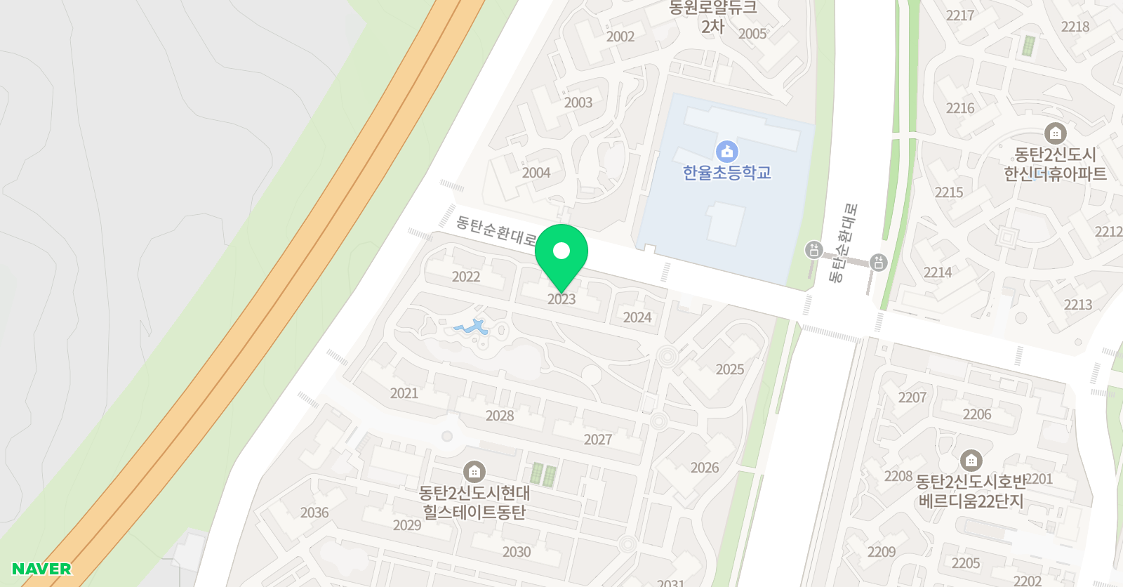스마트해법 영어 힐스테이트교실점 위치