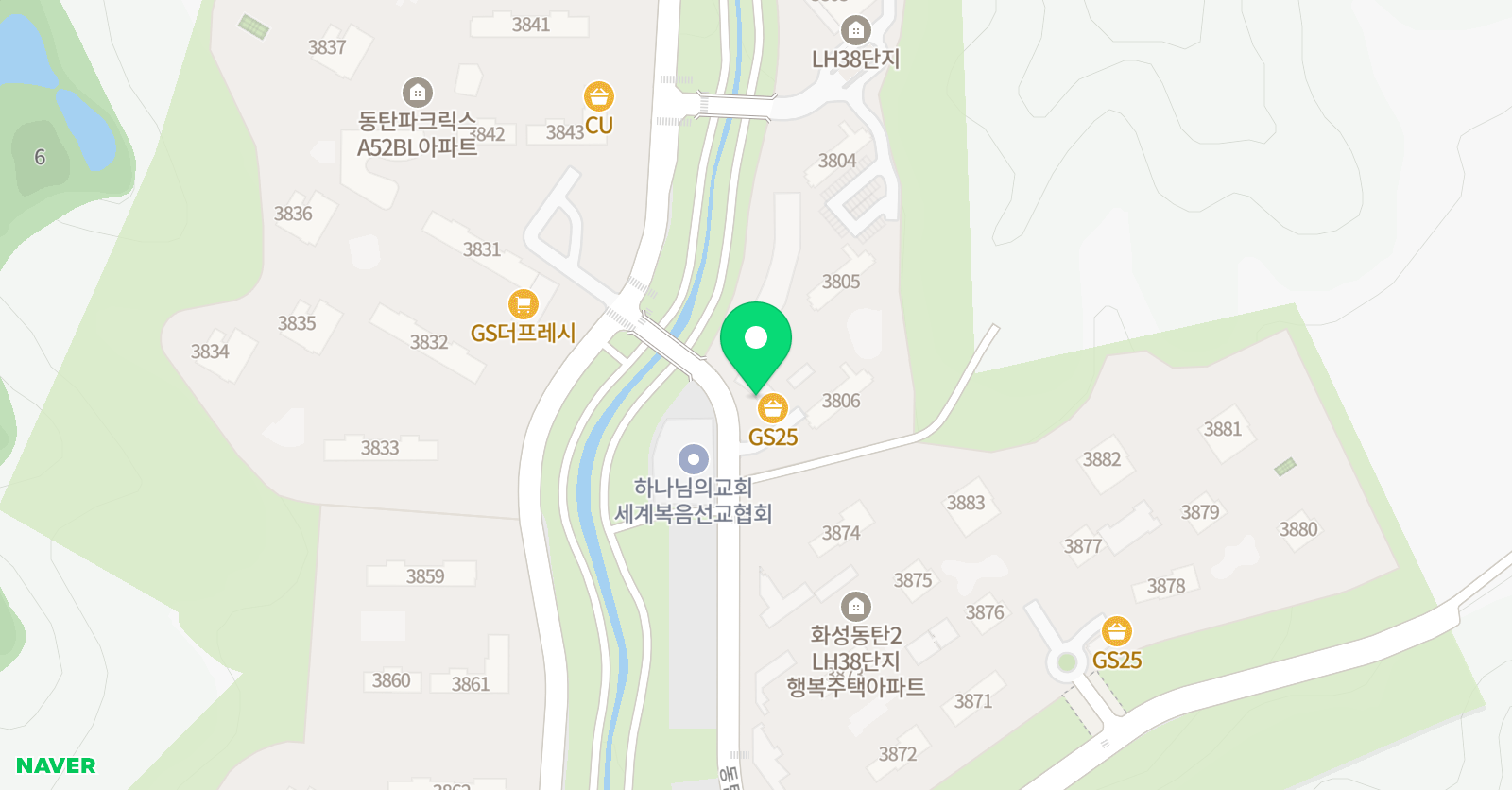 잉글리시아이 신동세레나점 위치