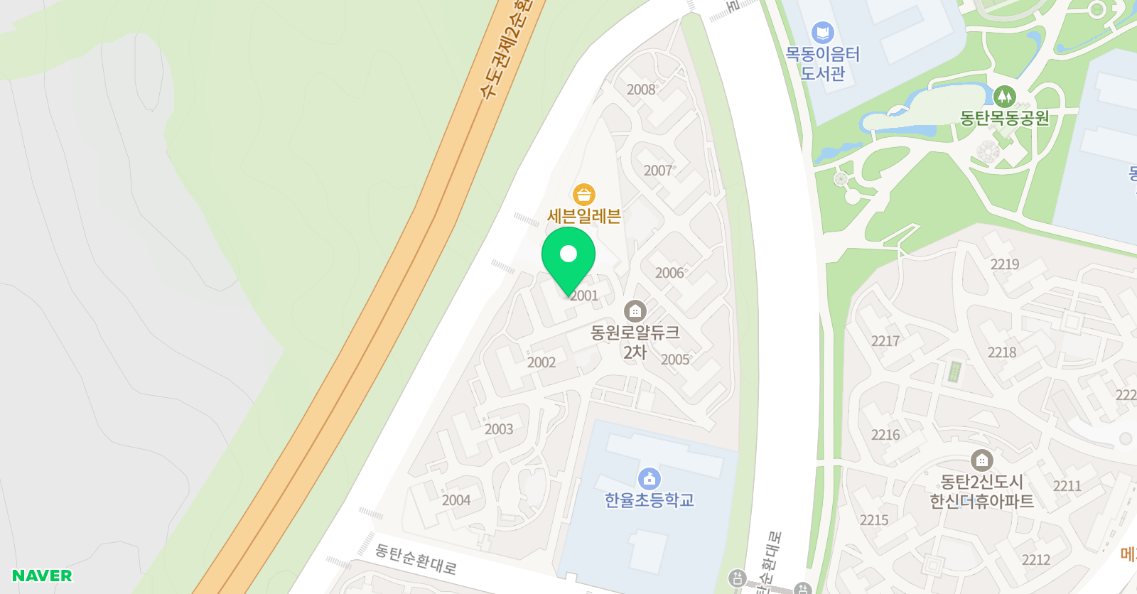 경희대한율 태권도장 위치