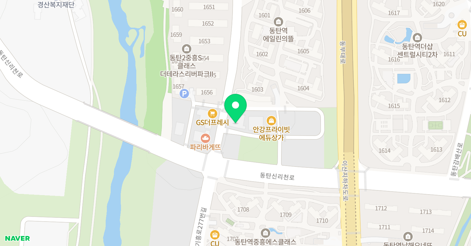 엘라무브 무용학원 위치