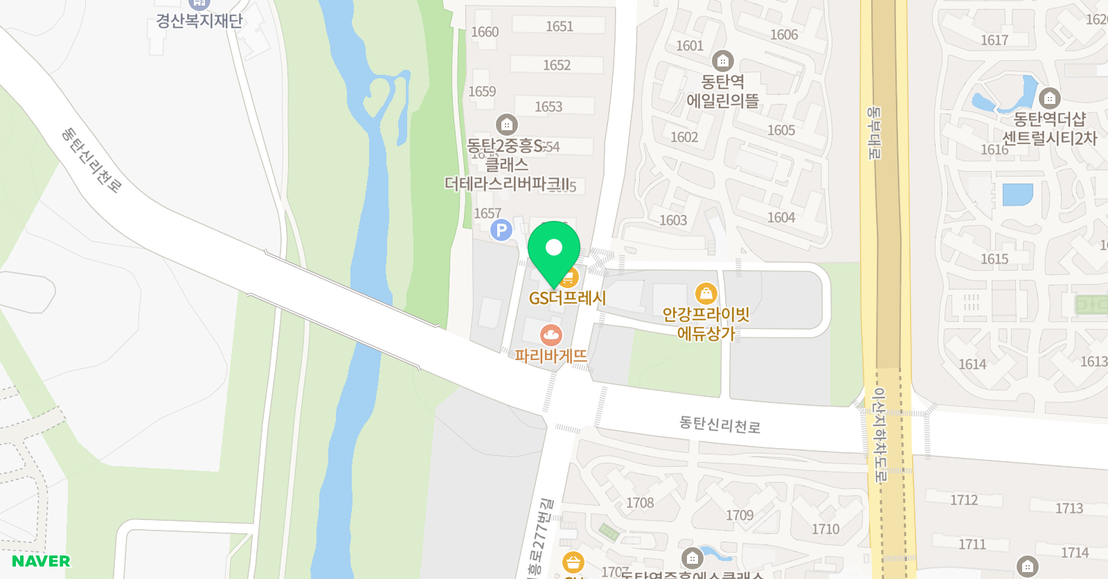 플리에 발레학원 위치
