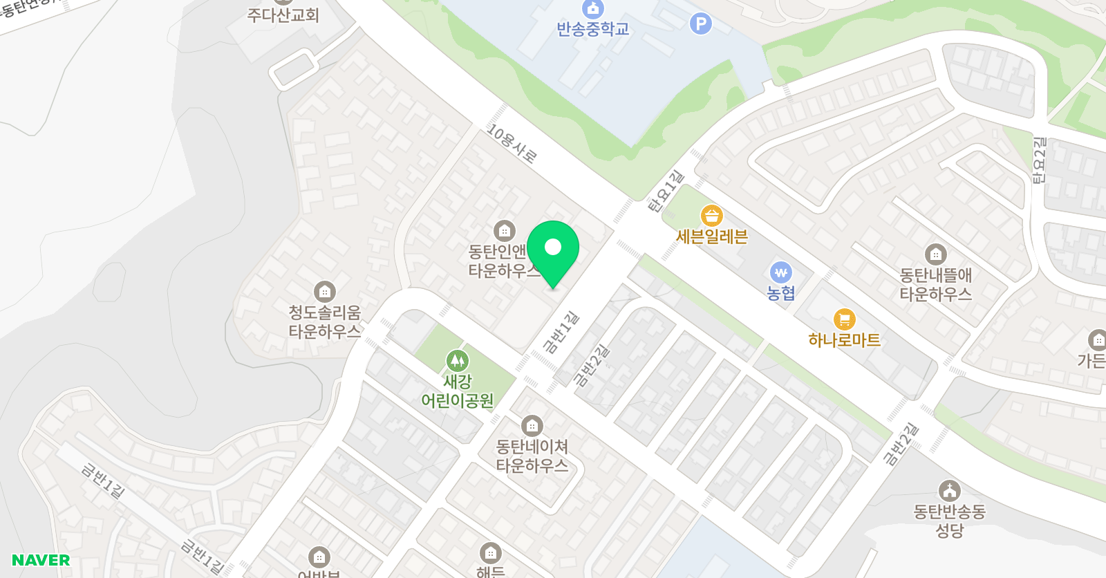매직에듀 HI 영어학원 위치